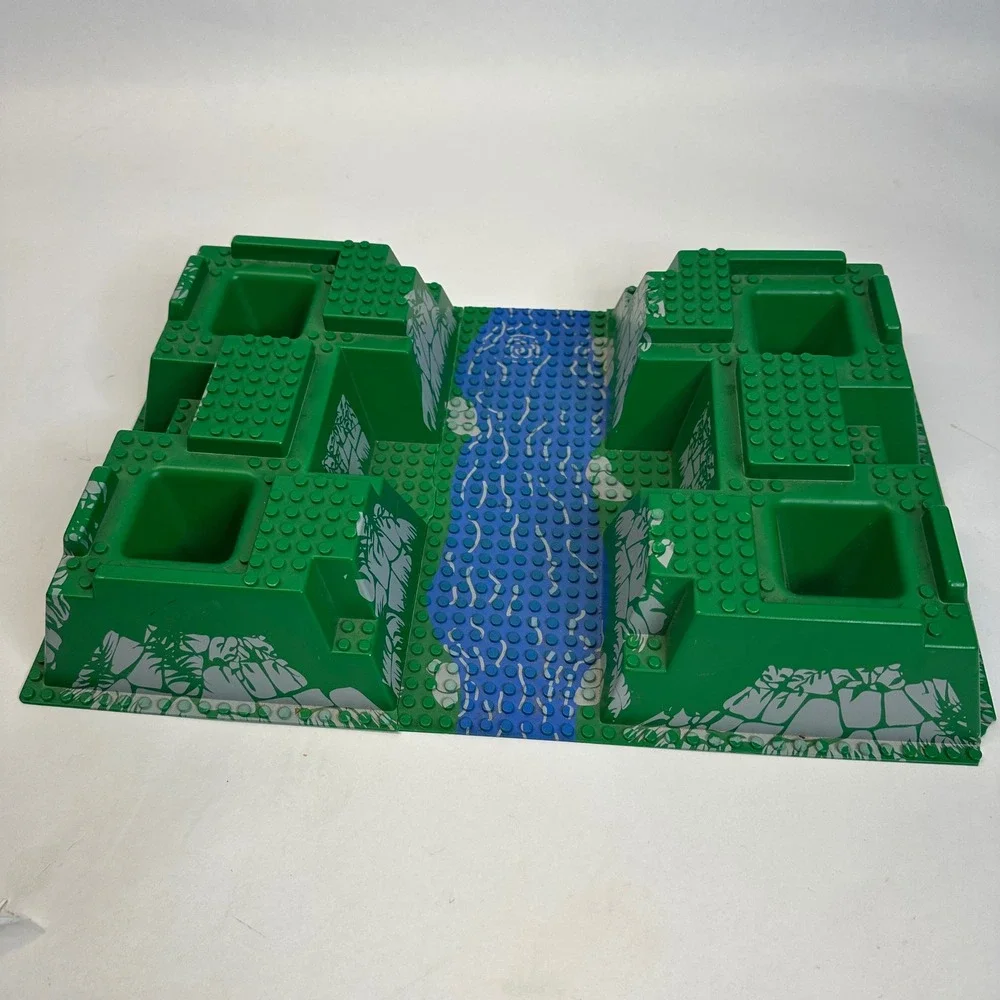 RARE LEGO Adventurers Baseplate 30271 Amazon Ancient Ruins 5986 Platform 1999